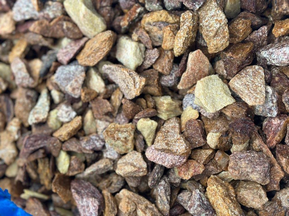 Златолит персиковый декоративная каменная крошка купить в Клине