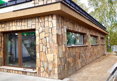 Плитняк кора дерева для фасада купить в Клине