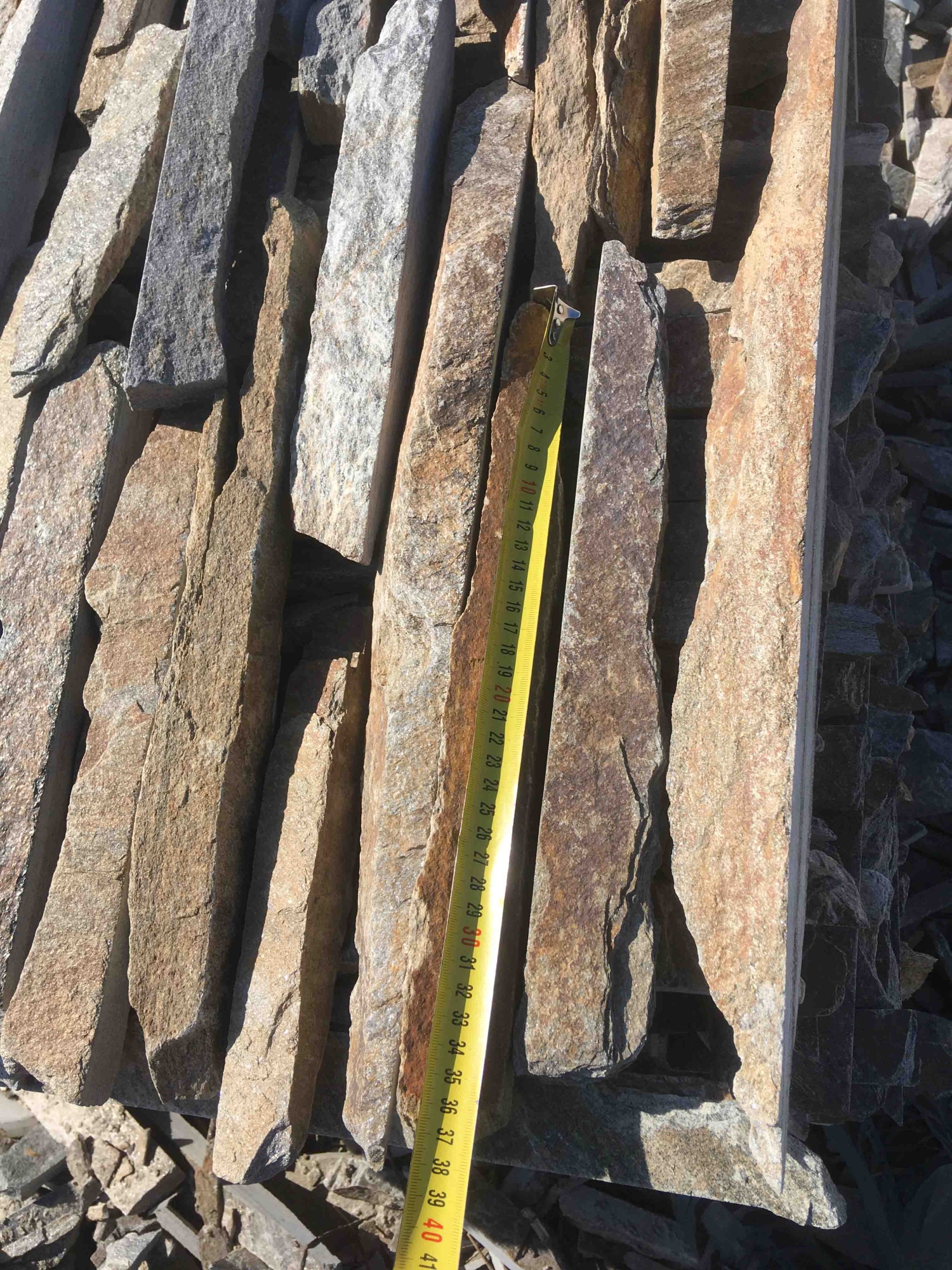 Горбушка златолит мультиколор для облицовки купить в Клине