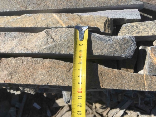 Горбушка златолит мультиколор для облицовки купить в Клине