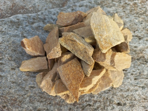 Златолит жёлтый декоративная каменная крошка купить в Клине