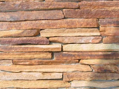 Горбушка златолит золотистый для облицовки купить в Клине