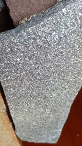 Плитняк златолит серебристый для цоколя, отмостки купить в Клине