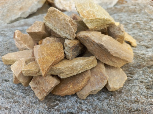 Златолит жёлтый декоративная каменная крошка купить в Клине