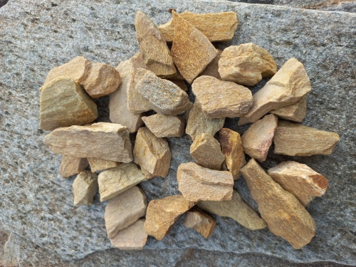 Златолит жёлтый декоративная каменная крошка купить в Клине