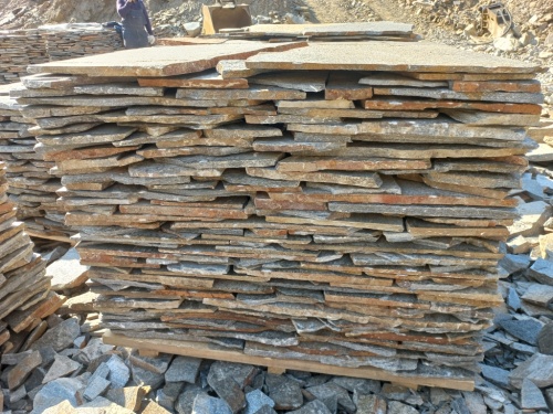 Плитняк серицит облицовочный 10-20мм купить в Клине